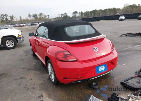 2018 Volkswagen Beetle 2.0T Coast/2.0T S/2.0T Se из США, поврежденный, VIN 3VW5DAAT8JM504848